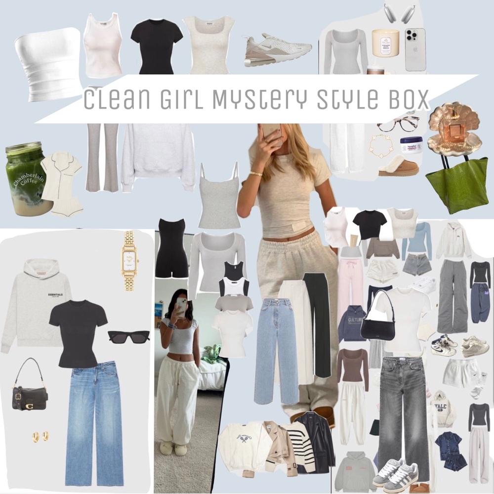 Clean Girl/Basics Style Mystery Box